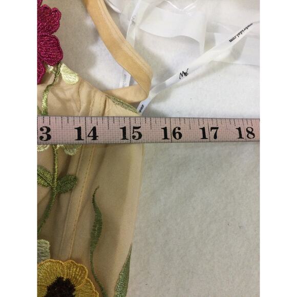 Floral Embroidered Gown - Picture 5 of 8